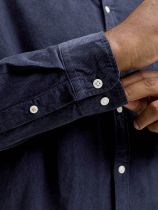 Chemise Manches Longues Bleu Marine Jack&Jones du 3XL au 8XL