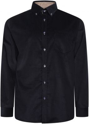Chemise Manches Longues Bleu Marine Kam du 2XL au 8XL