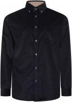 Chemise Manches Longues Bleu Marine Kam du 2XL au 8XL