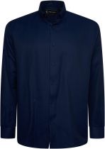 Chemise Manches Longues Bleu Marine Kam du 2XL au 8XL
