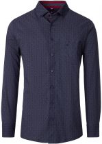 Chemise Manches Longues Bleu Marine Redmond du 2XL au 6XL