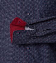 Chemise Manches Longues Bleu Marine Redmond du 2XL au 6XL