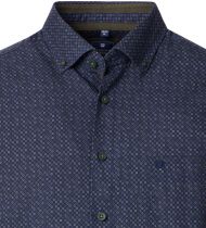Chemise Manches Longues Bleu Marine Redmond du 2XL au 6XL