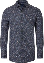 Chemise Manches Longues Bleu Marine Redmond du 2XL au 6XL