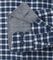 Chemise Manches Longues Bleu Marine Redmond du 2XL au 6XL