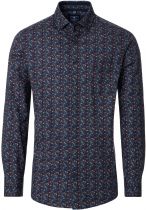 Chemise Manches Longues Bleu Marine Redmond du 2XL au 6XL