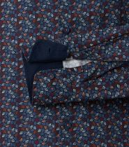 Chemise Manches Longues Bleu Marine Redmond du 2XL au 6XL