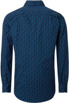 Chemise Manches Longues Bleu Marine Redmond du 2XL au 6XL
