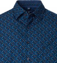 Chemise Manches Longues Bleu Marine Redmond du 2XL au 6XL