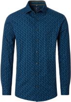Chemise Manches Longues Bleu Marine Redmond du 2XL au 6XL