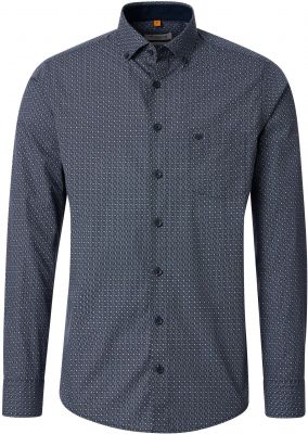 Chemise Manches Longues Bleu Marine Redmond du 2XL au 6XL