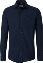 Chemise Manches Longues Bleu Marine Redmond du 2XL au 6XL