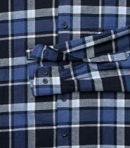 Chemise Manches Longues Bleu Marine Redmond du 3XL au 6XL
