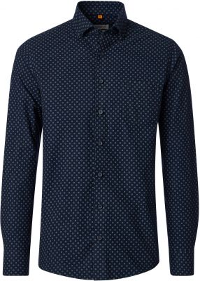 Chemise Manches Longues Bleu Marine Redmond du 3XL au 6XL