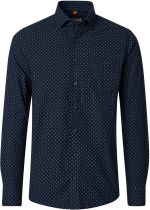 Chemise Manches Longues Bleu Marine Redmond du 3XL au 6XL