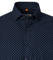Chemise Manches Longues Bleu Marine Redmond du 3XL au 6XL