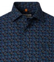 Chemise Manches Longues Bleu Marine Redmond du 3XL au 6XL