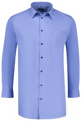 Chemise Manches Longues Bleue du 3XL au 10XL
