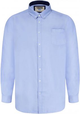 Chemise Manches Longues Bleue Duke Du 2XL au 8XL