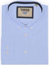 Chemise Manches Longues Bleue Duke Du 2XL au 8XL