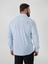 Chemise Manches Longues Bleue Duke du 2XL au 8XL