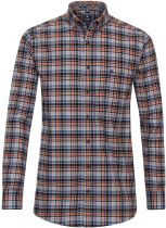 Chemise Manches Longues Bleue Redmond du 2XL au 6XL