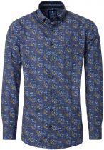 Chemise Manches Longues Bleue Redmond du 2XL au 6XL