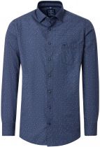Chemise Manches Longues Bleue Redmond du 2XL au 6XL