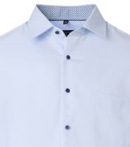 Chemise Manches Longues Bleue Redmond du 2XL au 6XL