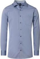 Chemise Manches Longues Bleue Redmond du 2XL au 6XL
