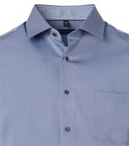 Chemise Manches Longues Bleue Redmond du 2XL au 6XL