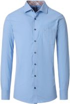 Chemise Manches Longues Bleue Redmond du 2XL au 6XL