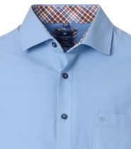 Chemise Manches Longues Bleue Redmond du 2XL au 6XL