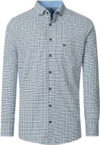 Chemise Manches Longues Bleue Redmond du 2XL au 6XL