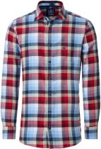 Chemise Manches Longues Bleue Redmond du 2XL au 6XL