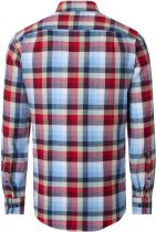 Chemise Manches Longues Bleue Redmond du 2XL au 6XL
