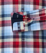 Chemise Manches Longues Bleue Redmond du 2XL au 6XL