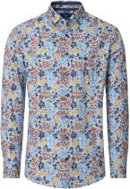 Chemise Manches Longues Bleue Redmond du 2XL au 6XL