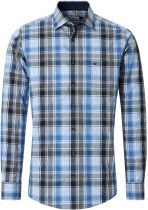 Chemise Manches Longues Bleue Redmond du 2XL au 6XL