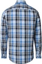 Chemise Manches Longues Bleue Redmond du 2XL au 6XL