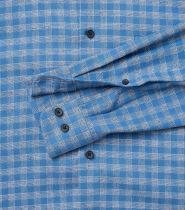 Chemise Manches Longues Bleue Redmond du 2XL au 6XL