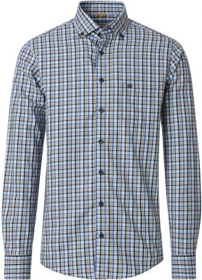 Chemise Manches Longues Bleue Redmond du 3XL au 6XL