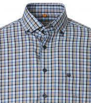 Chemise Manches Longues Bleue Redmond du 3XL au 6XL