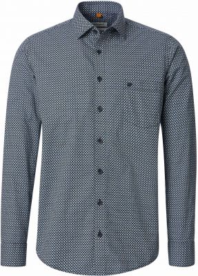 Chemise Manches Longues Bleue Redmond du 3XL au 6XL