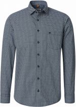 Chemise Manches Longues Bleue Redmond du 3XL au 6XL