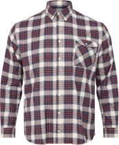 Chemise Manches Longues Bordeaux All Size du 3XL au 8XL