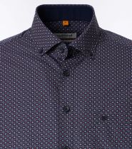 Chemise Manches Longues Bordeaux Redmond du 2XL au 6XL