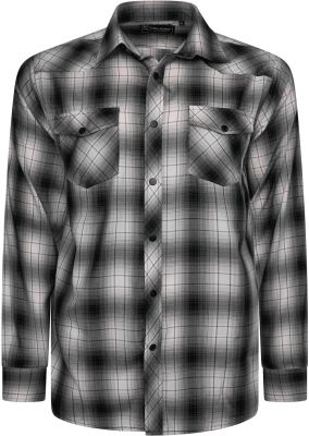Chemise Manches Longues Grisse Kam du 2XL au 8XL