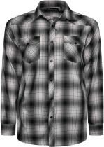 Chemise Manches Longues Grisse Kam du 2XL au 8XL