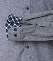 Chemise Manches Longues Indigo Redmond du 2XL au 6XL